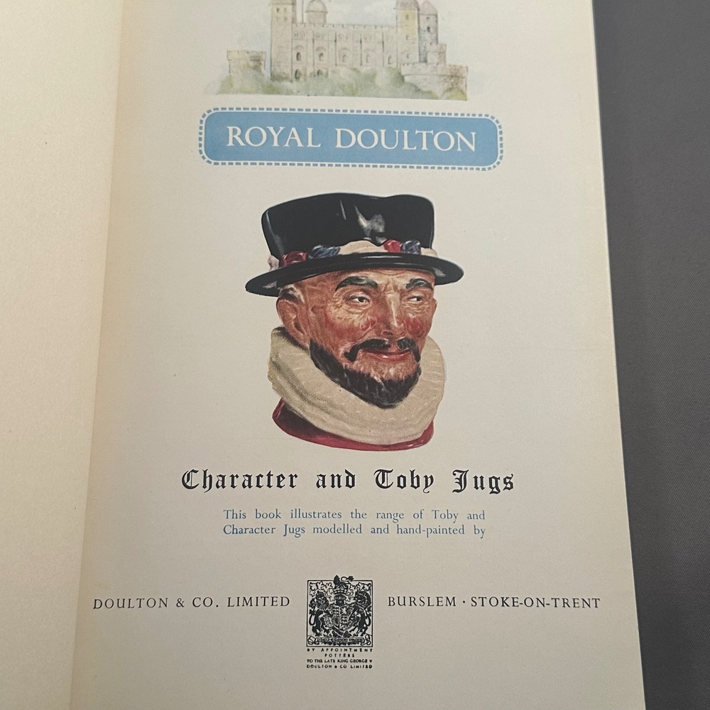 Royal Doulton Collectors Book No 5 Character and Toby Jugs Vintage Guide - Picture 4 of 9